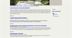 Desktop Screenshot of lakedevereux.com